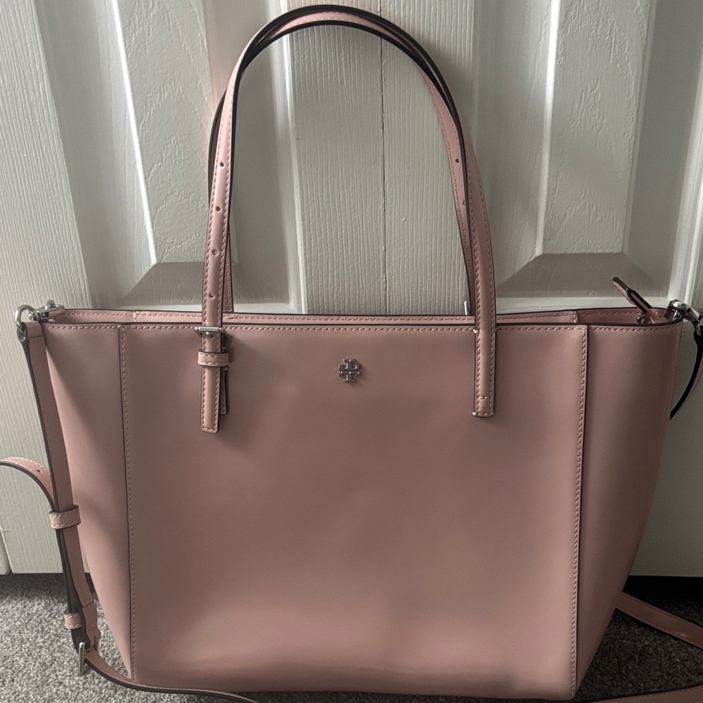Troy Burch blush pink patent leather tote bag - Picture 7 of 7
